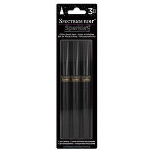 Spectrum Noir Sparkle Glitter Brush Pens Set Clear