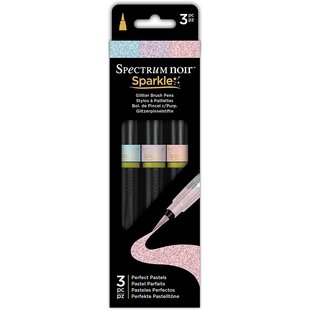 Spectrum Noir Sparkle Glitter Brush Pens Set Shade