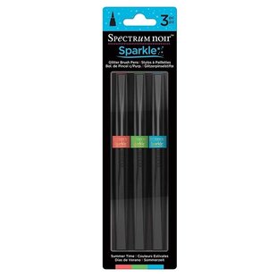 Spectrum Noir Sparkle Glitter Brush Pens Set Summ