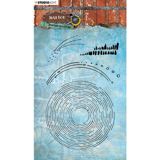 Studio Light Studio Light Stempel A6 Just Lou Aviation Collection nr. 10