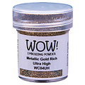 Wow Wow Embossing poeder Metallic Gold Rich Ultra High 15ml