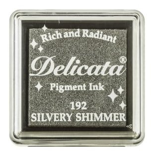 Delicata Inkpad Mini Silvery Shimmer