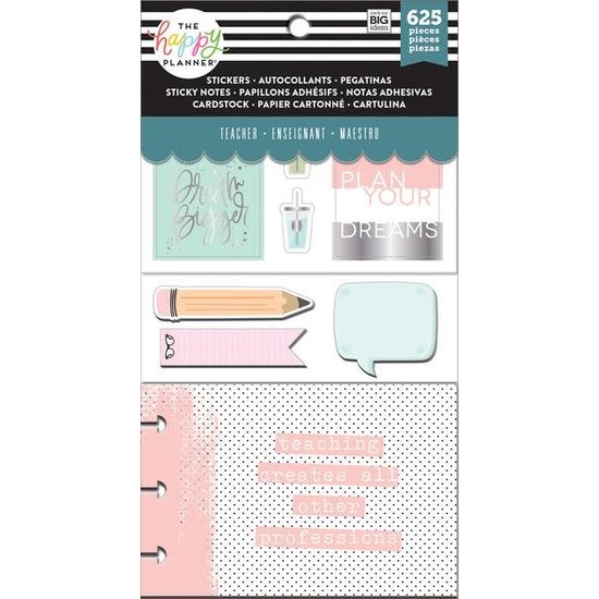 Me & My Big Ideas Happy Planner Multi Accessory Pack Teacher