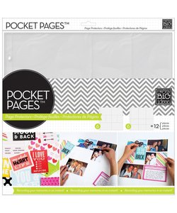 Me & My Big Ideas Pocket Pages Protectors 12"x12"