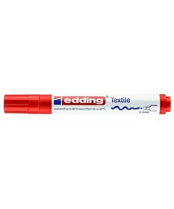 Edding 4500 Textiel Marker Rood