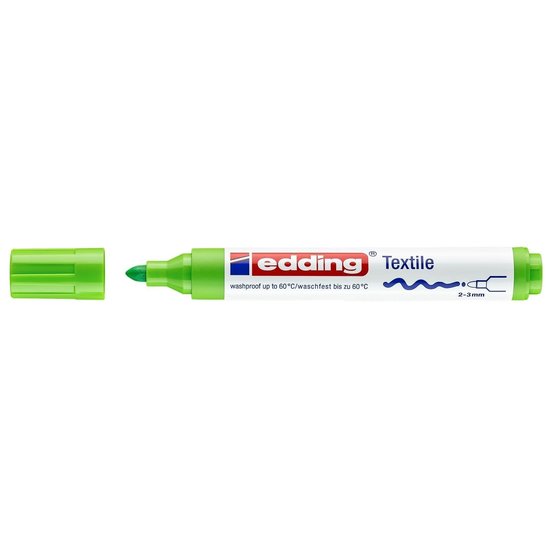 Edding Edding 4500 Textiel Marker Licht Groen