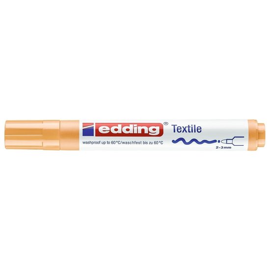 Edding Edding 4500 Textiel Marker Licht Huidskleur