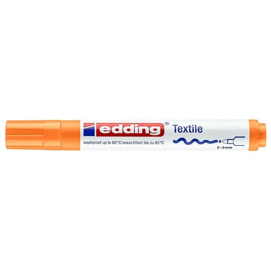 Edding Edding 4500 Textiel Marker Neon Oranje