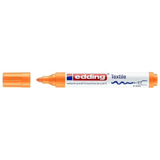 Edding Edding 4500 Textiel Marker Neon Oranje