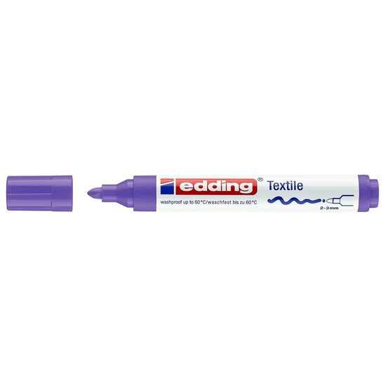 Edding Edding 4500 Textiel Marker Neon Violet