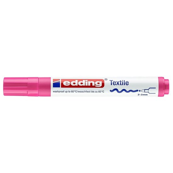Edding Edding 4500 Textiel Marker Neon Roze