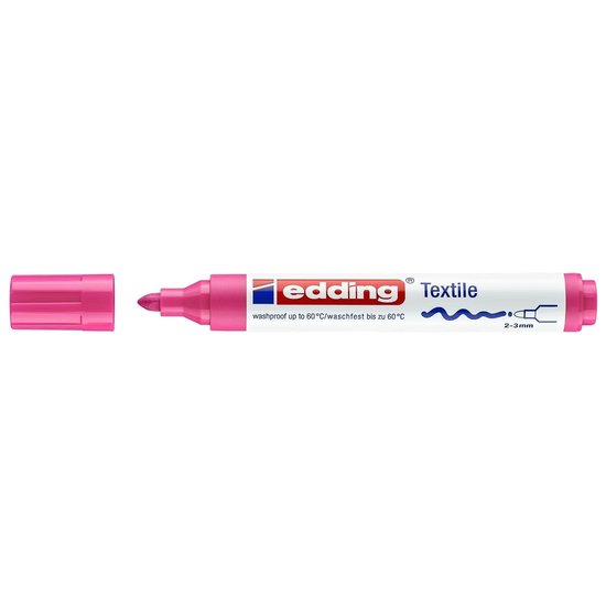Edding Edding 4500 Textiel Marker Neon Roze