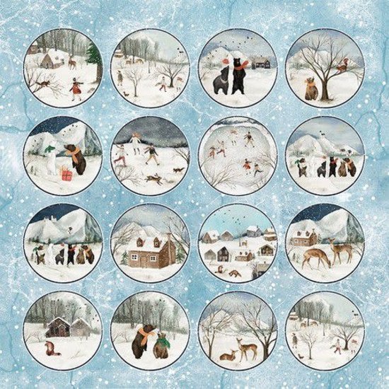 Craft&You Craft&You Papier Winter Holiday 12x12'' nr. 07
