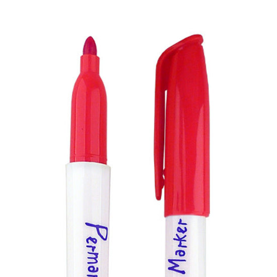 Collall Collall Krimpie Permanent Marker Rood
