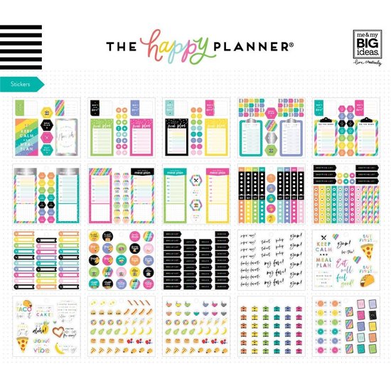 Me & My Big Ideas Happy Planner Multi Accessory Pack Meal Planning
