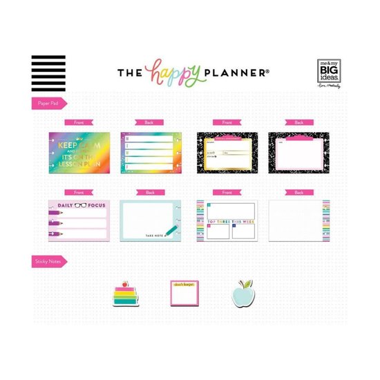 Me & My Big Ideas Happy Planner Multi Accessory Pack Teacher