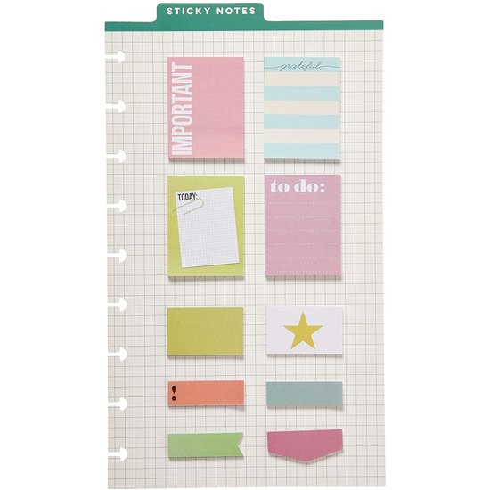 Me & My Big Ideas Happy Planner Classic Sticky Notes Important