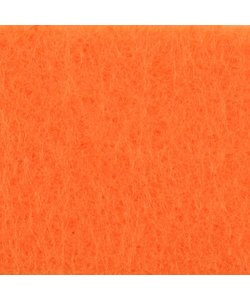 Viltlapje 20x30cm 1mm Oranje 200g