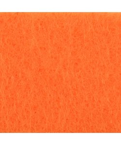 Viltlapje 20x30cm 1mm Oranje 200g