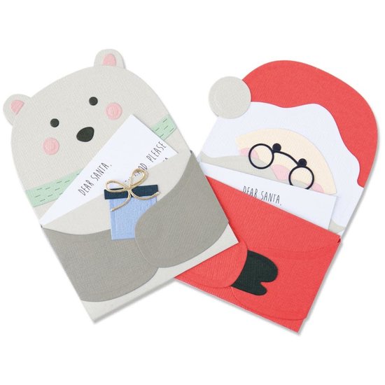 Sizzix Sizzix Thinlits Die Set Yasmin Rowlands Santa's Letter 20 Dies