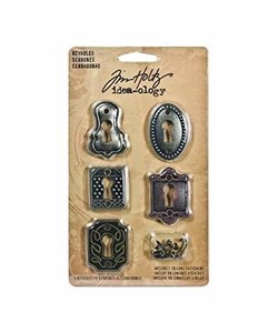 Tim Holtz Idea-Ology Keyholes 5 pcs.