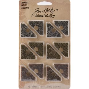 Tim Holtz Idea-Ology Corners 12 pcs.