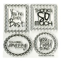 Sizzix Sizzix Framelits Die Set Stamp Stephanie Barnard Word Labels