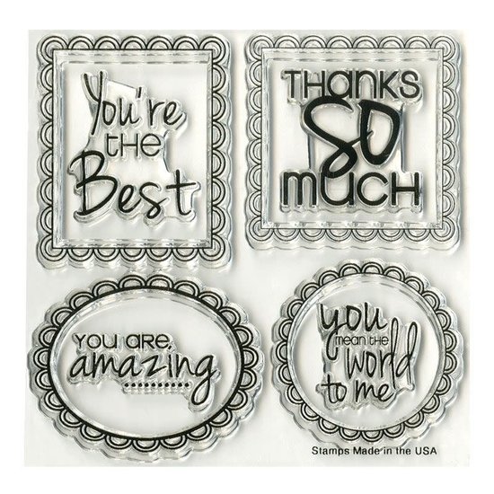 Sizzix Sizzix Framelits Die Set Stamp Stephanie Barnard Word Labels