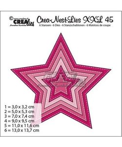 Crea-Nest-Lies XXL Stitch Ster XXL 45