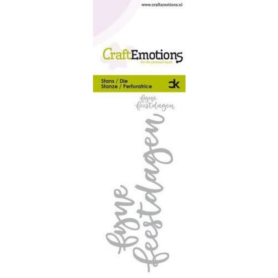 CraftEmotions CraftEmotions stansmal Fijne Feestdagen
