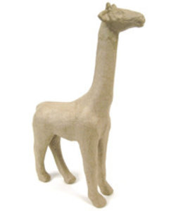 Decopatch Papier Maché Giraf Middel Small 19x7x28cm.