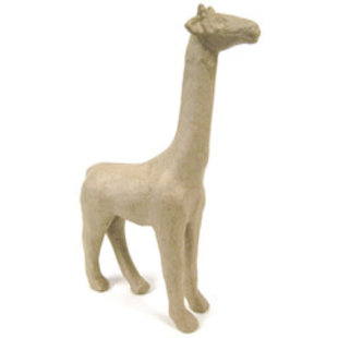 Decopatch Papier Maché Giraf Middel Small 19x7x28cm.