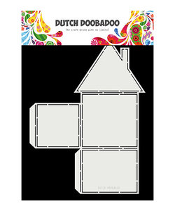 Dutch Doobadoo Snij Stencil A4 Box Huis