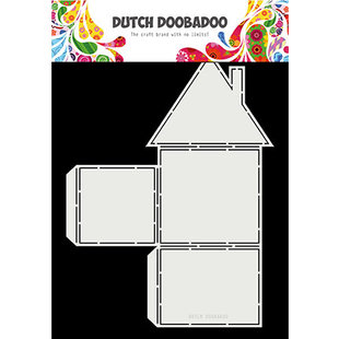 Dutch Doobadoo Snij Stencil A4 Box Huis