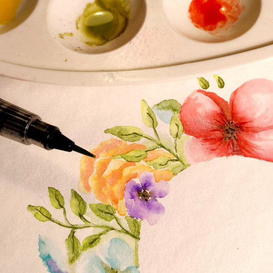 Florence Florence Aquarel Papier Texture 30,5x30,5cm 300g. Off White5 vel
