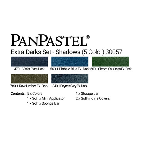 Panpastel PanPastel Set Shadows
