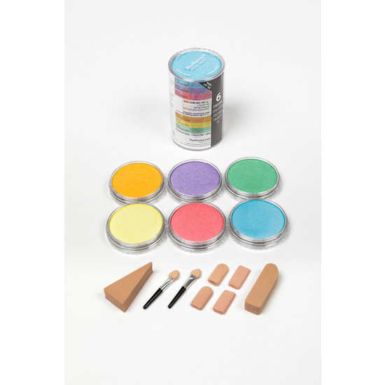 Panpastel PanPastel Set 6 colours & Tools Pearlescent