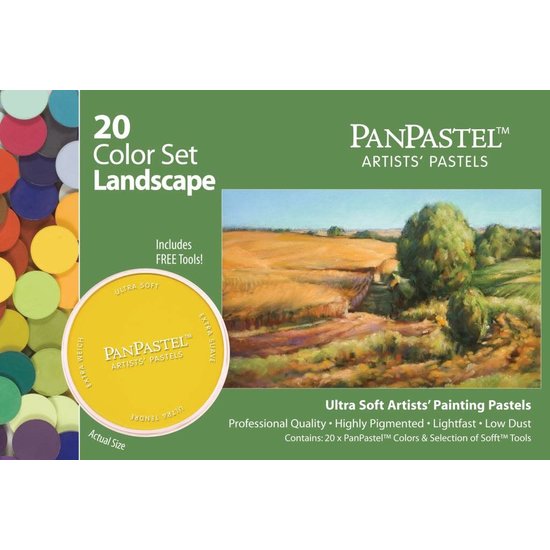 Panpastel PanPastel Color Set and Tools Landscape