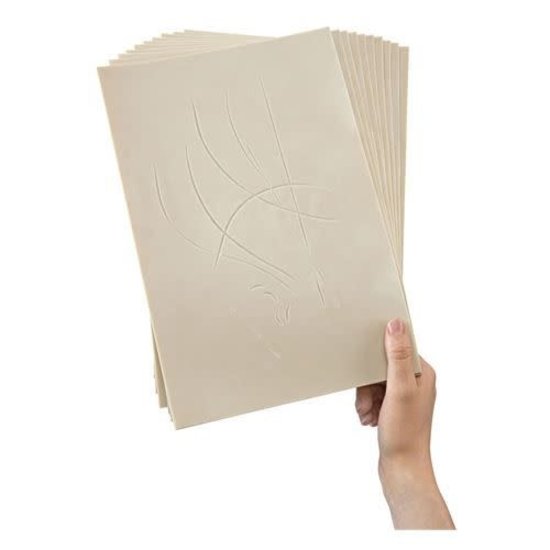 Essdee Essdee Lino plaat SoftCut Carving Block 3mm,  210x150mm. 1 plaat los