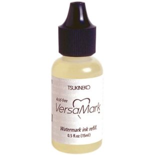 VersaMark refill bottle ink transparant 15 ml.
