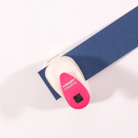 Vaessen Creative Vaessen Creative Figuurpons Mini Vierkant 3/8''