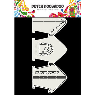 Dutch Doobadoo Card Art A4 Gingerbread House, 297x120mm