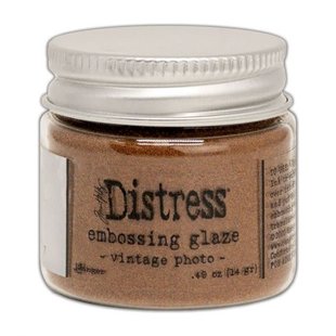 Ranger Distress Embossing Glaze Vintage Photo