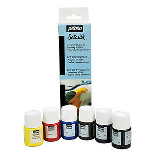 Pebeo Setasilk 6x20ml Discovery Set