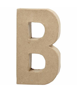 Papier Mache Letter B 2,5x11,8x20,5cm
