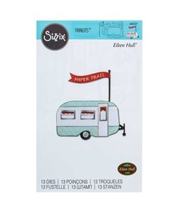 Sizzix Thinlits Die Set Travel Trailer