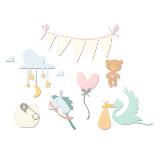 Sizzix Sizzix Thinlits Die Set Pete Hughes Lullaby