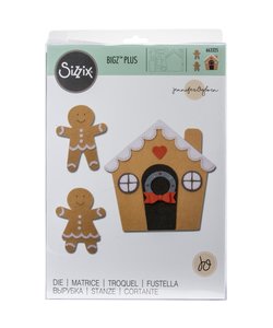 Sizzix Bigz Plus Die Jennifer Ogborn Gingerbread