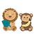 Sizzix Sizzix Bigz L Die Jungle Animals