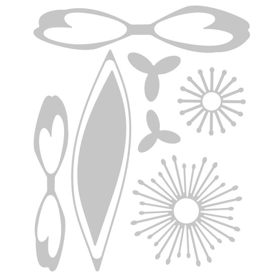 Sizzix Sizzix Thinlits Die Set Jennifer Ogborn Tulip